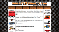 Desktop Screenshot of midwestenduros.com